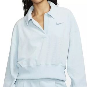 Nike Boxy polo sweatshirt NWOT